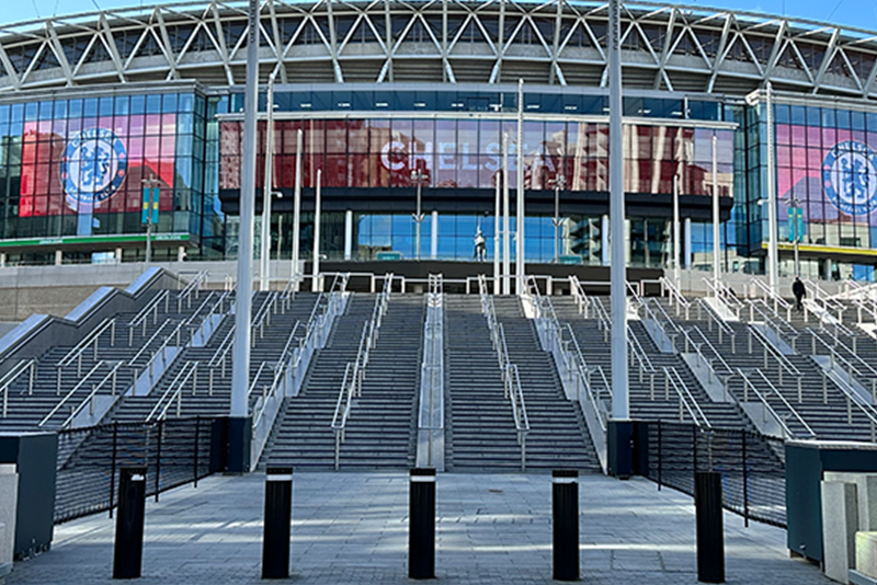 Outside the Stadium - Wembley Stadium